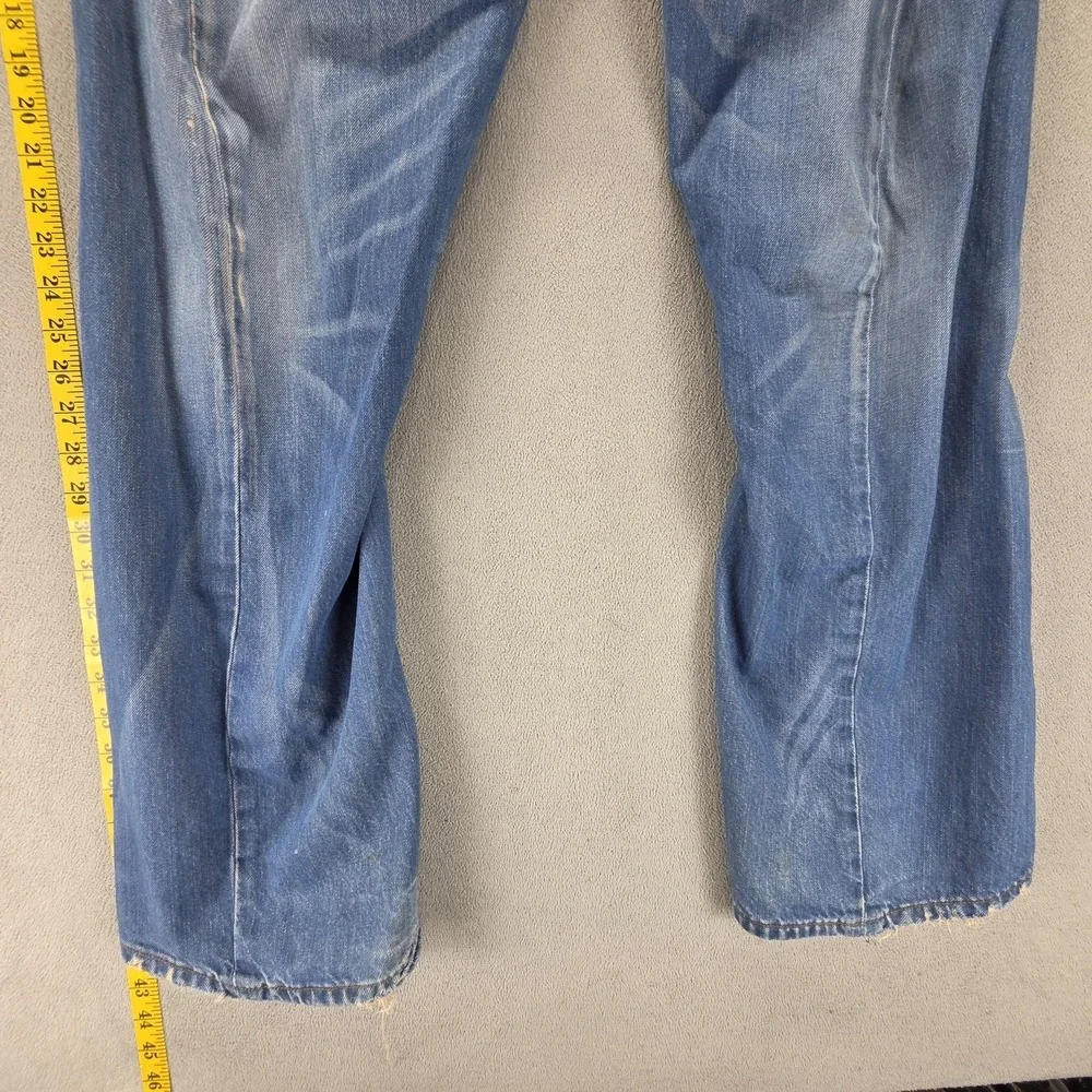 VTG Levis Engineered Jeans Mens Blue Buckle Back Twisted One Pocket Fits 31x34